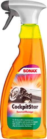 SONAX CockpitStar - KunststoffReiniger 750ml Sprühflasche